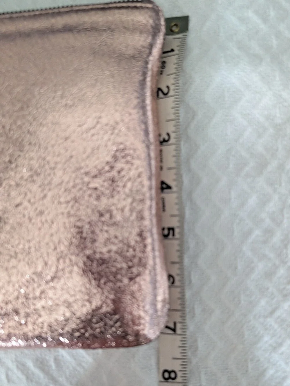 Marc Jacobs X Target Rose Gold Metallic Flat Clutch